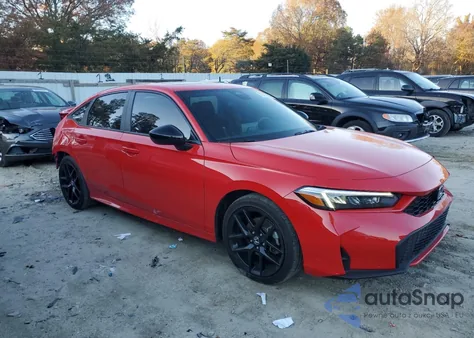 2025 Honda Civic Sport from USA, damaged, VIN 2HGFE4F87SH308590